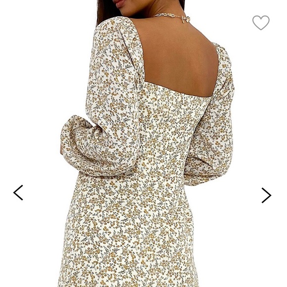 Floral Button Through Dress - Picture 3 of 3